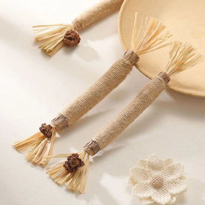 3Pcs Pet Cats Toy Cat Snacks Sticks Cleaning Tooth Catnip Cat Toys Actinidia Silvervine Pet Toy for Cats Accessories
